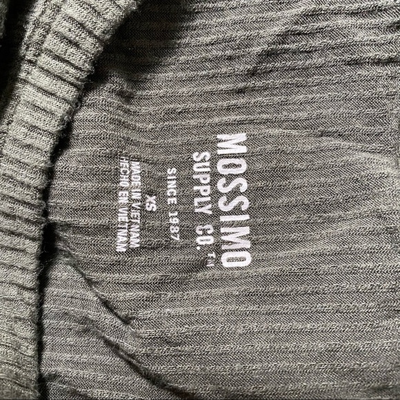 Mossimo ribbed olive green racerback tank dress, Size XS - Picture 3 of 4